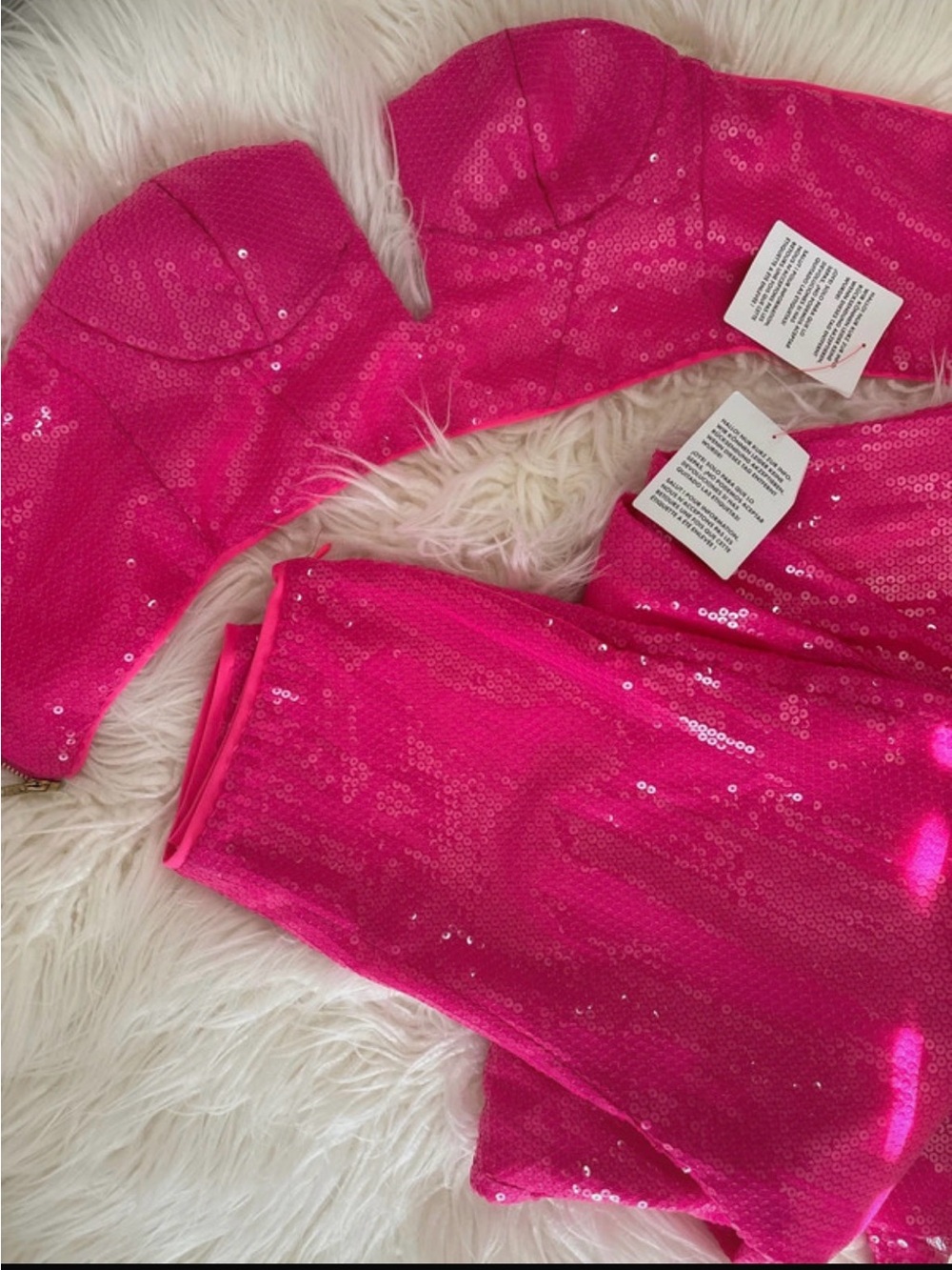 ASOS sequins set